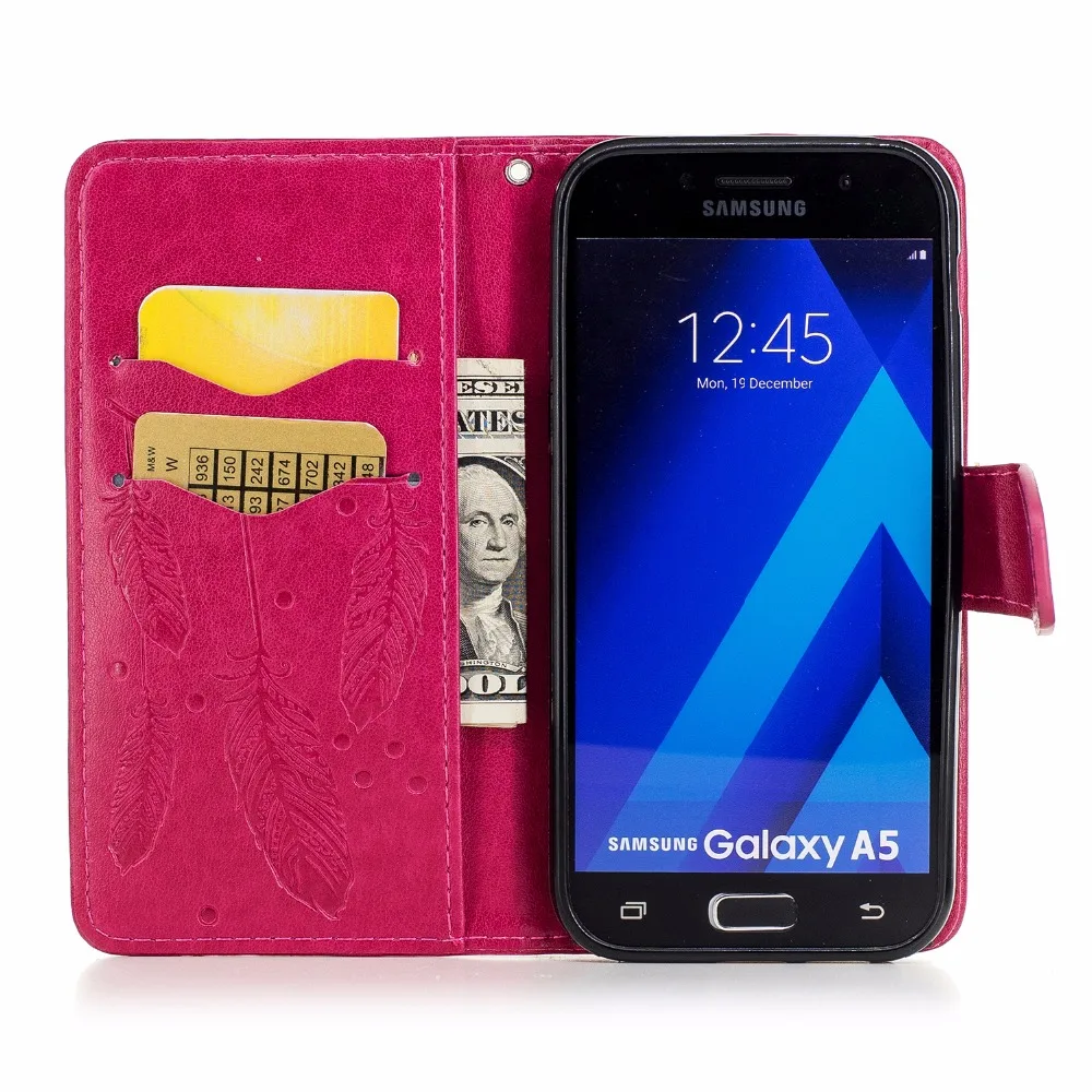 Aryikum мобильный Телефонные Чехлы для Coque ETUI Samsung Galaxy A5 2017 5 sm a520f кожаный бумажник