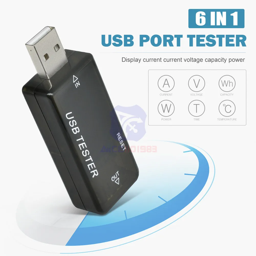 8 в 1 QC2.0 QC3.0 4 30 электрическая мощность USB тестер напряжения измеритель тока