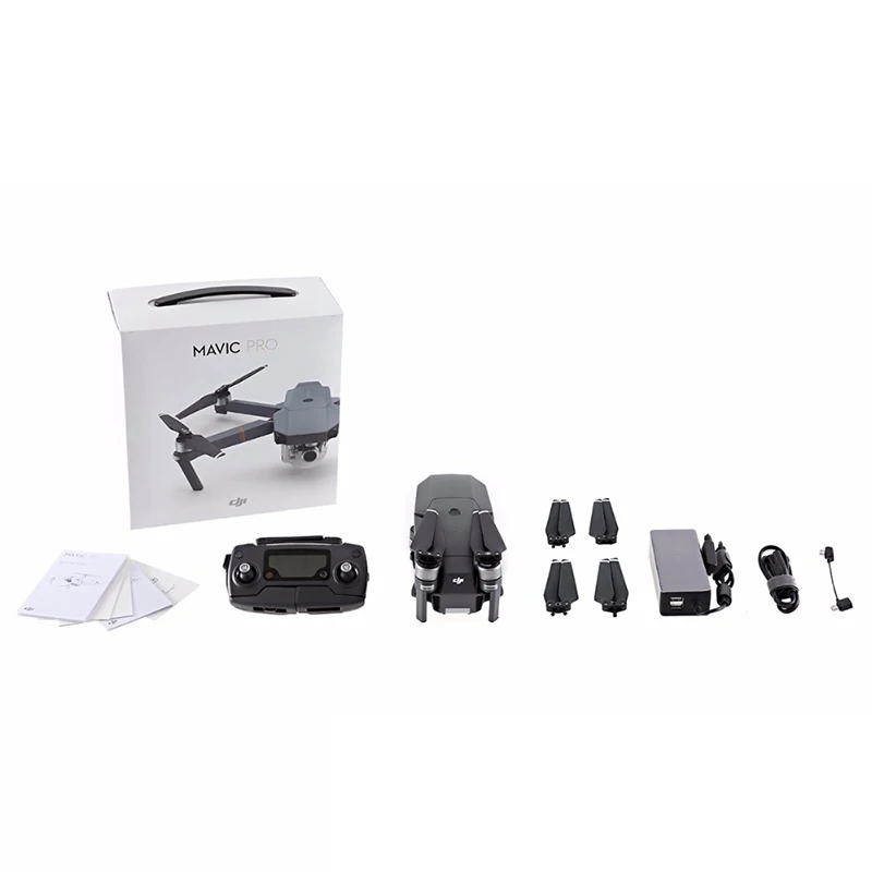 Mavic Pro DJI Mavic Pro складной FPV Дрон RC Квадрокоптер с камерой 4K HD, встроенный OcuSync Live View gps и система ГЛОНАСС - Цвет: Mavic Pro