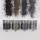 1 баночкакоробка 10 мл гели для ногтей мода 4 х чёрное Дымовое средство для ногтей блестящие лодочки пудрового цвета с плоской задней стороной для украшения ногтей дополнительный 300 Цвета фабрики на возраст от 4 до 16 лет