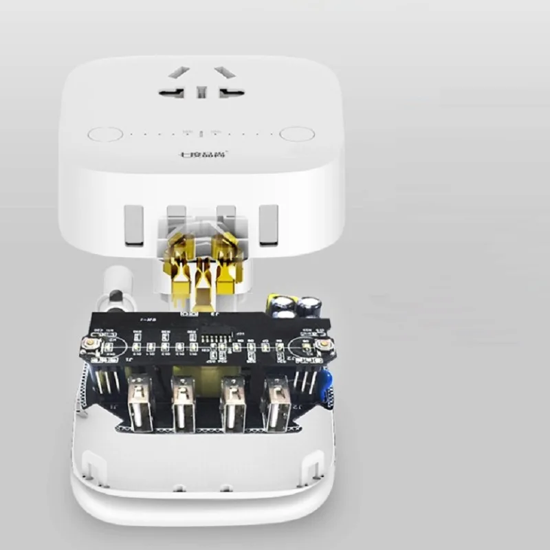 Штепсельная Вилка CN многофункциональная настольная розетка с USB-разъемом и