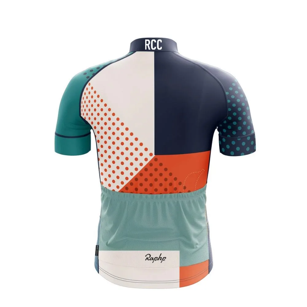 Мужская велосипедная рубашка RCC RAPHP из дышащей ткани с коротким рукавом 3 цвета