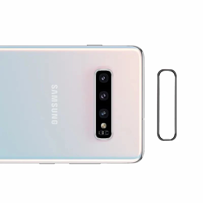 NOTOW Camera Lens Protector Ring Guard Circle Metal Film Cover for Samsung Galaxy s10/s10plus | Мобильные телефоны и