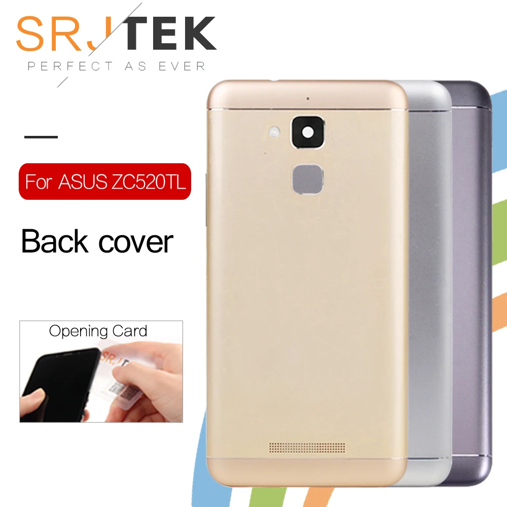 SRJTEK задняя панель корпуса для ASUS Zenfone 3 Max ZC520TL крышка Батарейная дверь с кнопками