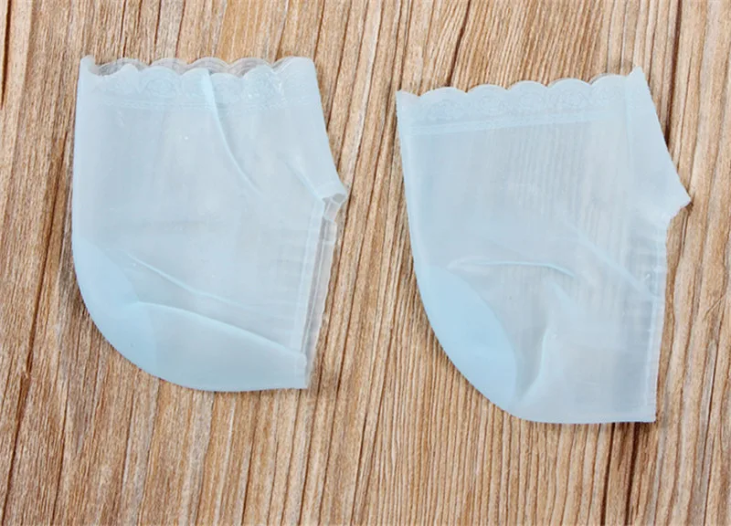 2 pcs/pairs средство по уходу ног носки Увлажняющие гелевые пяточные носки анти-скольжения обслуживание ног от трещин средство для защиты и уходу за кожей, ухаживает за кожей стоп