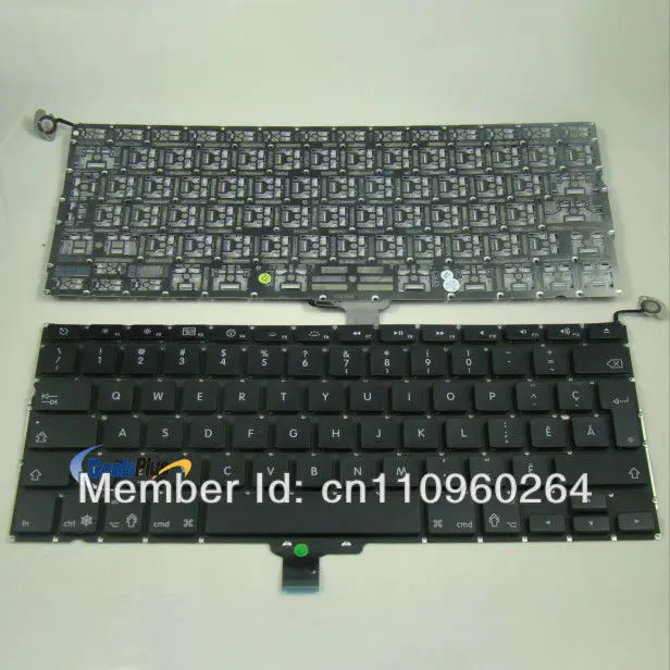 Для Macbook Pro 13 &quotA1278 Клавиатура канадская раскладка черный цвет гарантия 12 месяцев