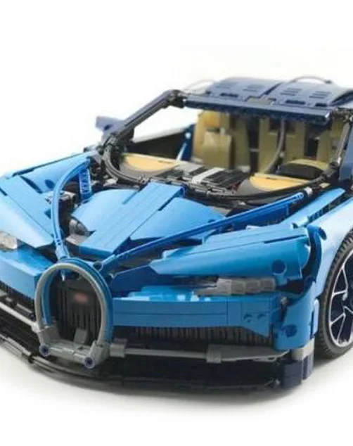 Technic Серия синий комплект гоночных автомобилей совместимые игрушки Модель