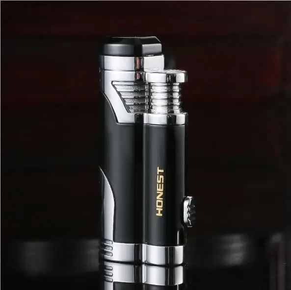 Двусторонняя ветровая Зажигалка Honest Jinhu 1 Высококачественная креативная