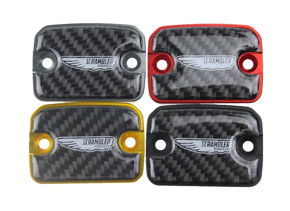 KODASKIN карбоновая итальянская Крышка Резервуара тормозной жидкости для DUCATI Scrambler