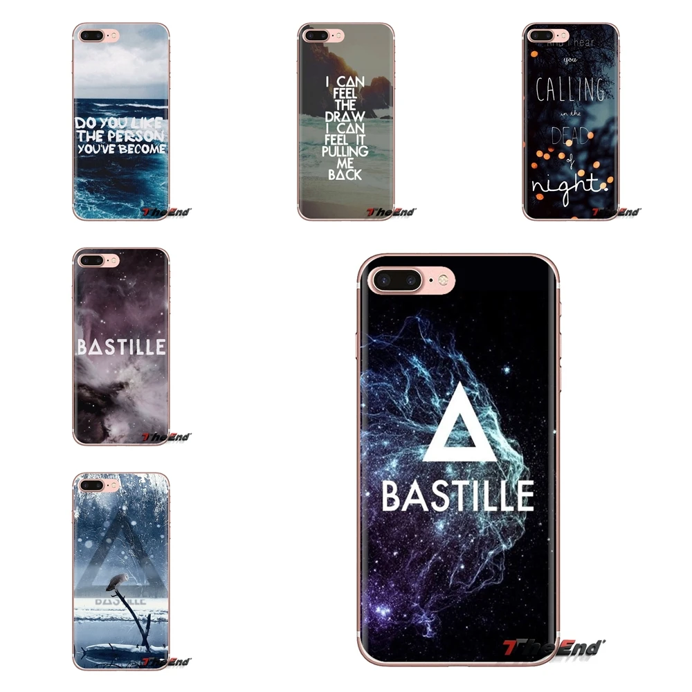 Мягкие прозрачные чехлы для iPod Touch Apple iPhone 4 4S 5 5S SE 5C 6 6S 7 8 X XR XS Plus MAX BASTILLE LYRIC MUSIC STAR |