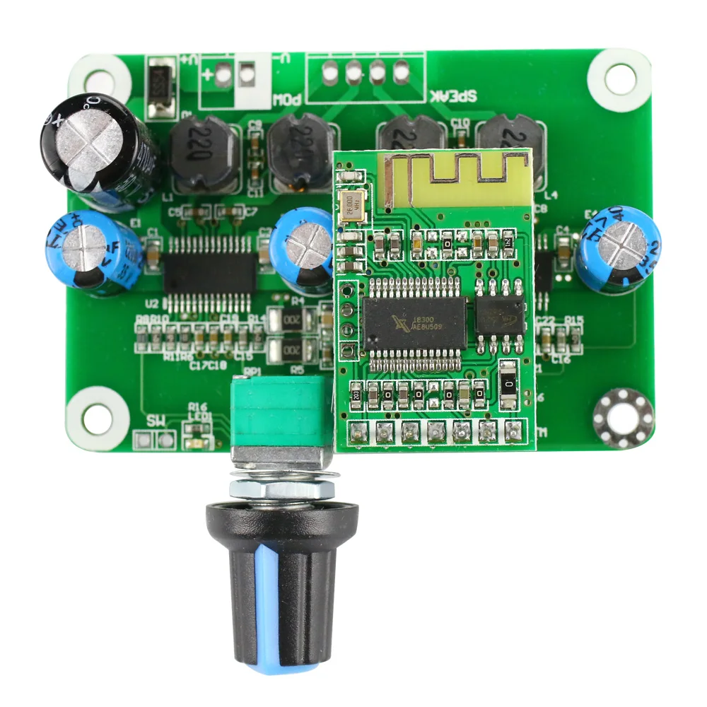 GHXAMP TPA3110 Bluetooth усилитель доска 30 Вт* 2 PBTL усилитель класса D стерео цифровой усилитель мощности Bluetooth 4,2 готовая плата 1 шт