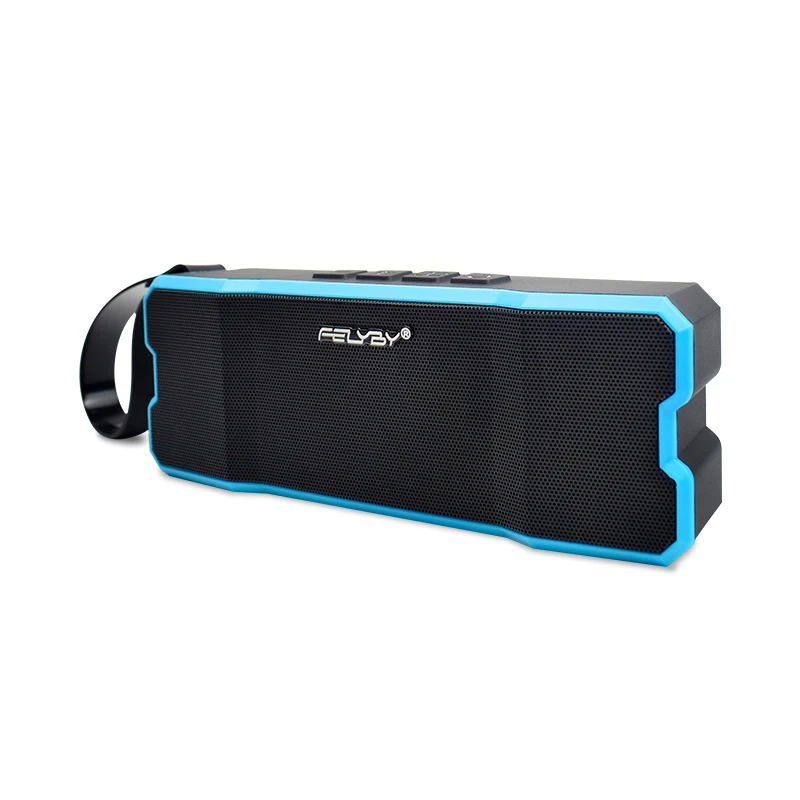 FELYBY Hot Portable Wireless Bluetooth Speaker High quality double speaker 4.1 IPX6 waterproof Support AUX TF playback | Электроника