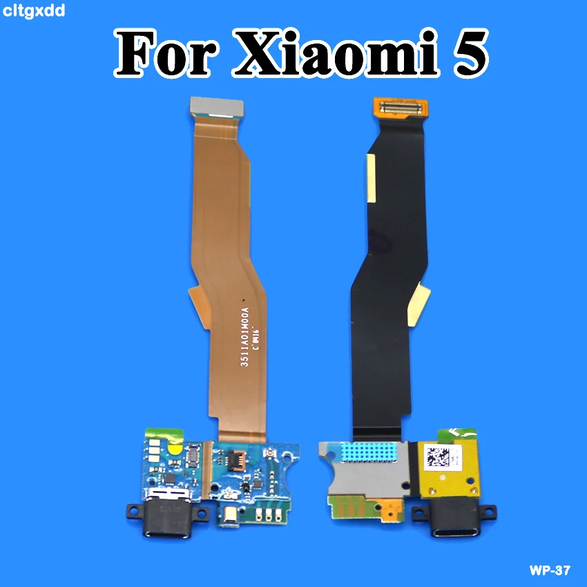 Разъем для зарядки USB разъем док станция гибкий кабель с микрофоном Xiaomi Mi 5 5S Plus