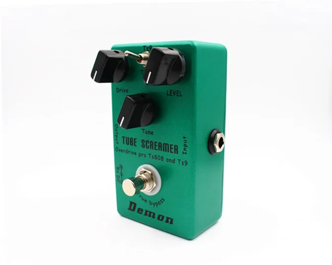 Две модели трубчатого визора TS9 и TS808 гитарные эффекты Peddal Overdrive/Distortion пробки Визер 2 в 1 ручной работы обновлен