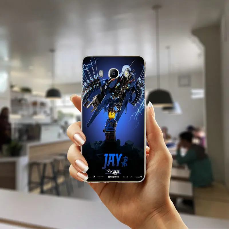 Lego Ninjago фильм мягкий чехол накладка для мобильного телефона из ТПУ чехлы samsung Galaxy