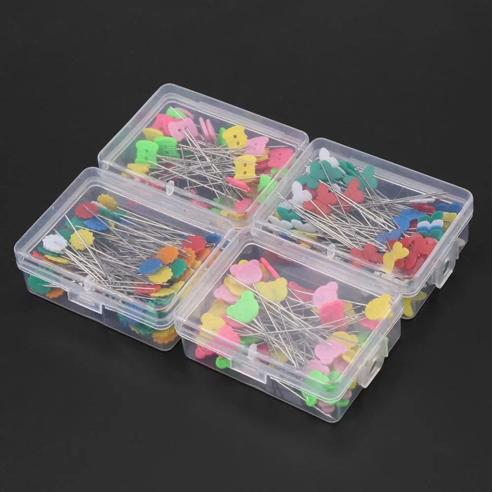 4 набора булавки в стиле пэчворк с цветочной кнопкой для рукоделия квилтинга