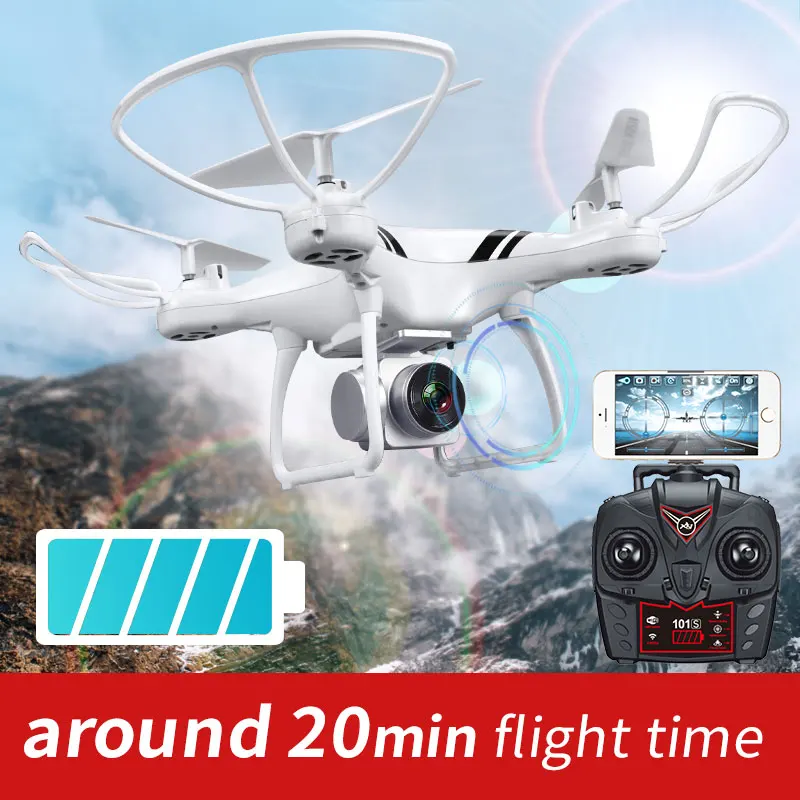 PIP GAMES RC Drone Pro with Camera 1080P 20 min Long Flight Time Fly FPV WIFI Quadcopter Wide Angle PGM061 | Игрушки и хобби