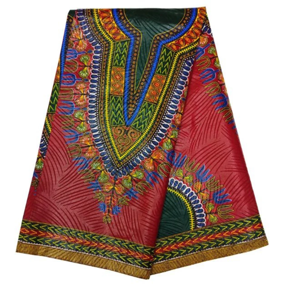 Африканский Традиционный dashiki ткань этнические Ангелина принты Дашики Макензи