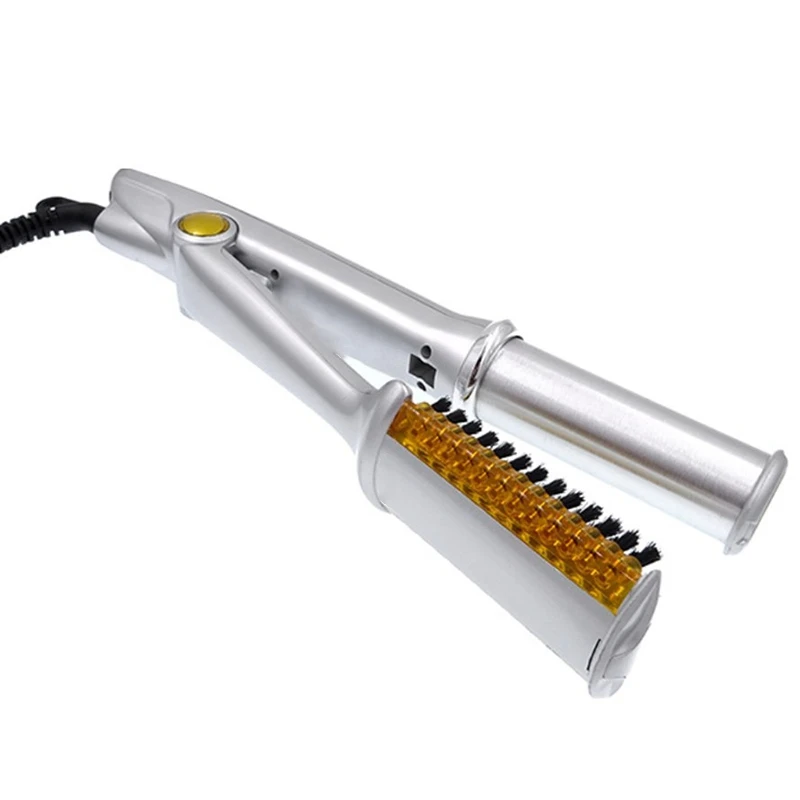 Бигуди для волос с керамическим покрытием палочка вращающийся горячий утюг 2 в 1