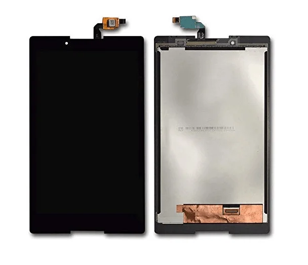 BLACK Для lenovo Tab 2 A8-50F A8-50 ЖК-дисплей с кодирующий преобразователь сенсорного экрана в сборе - Цвет: BLACK