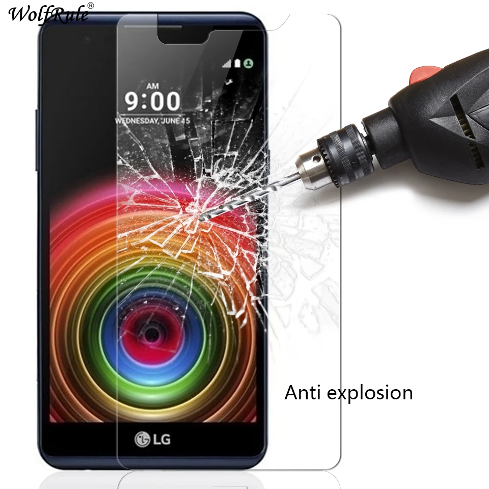 2 шт для стекла LG X Power Защитная пленка экрана из закаленного Glass ультратонкая