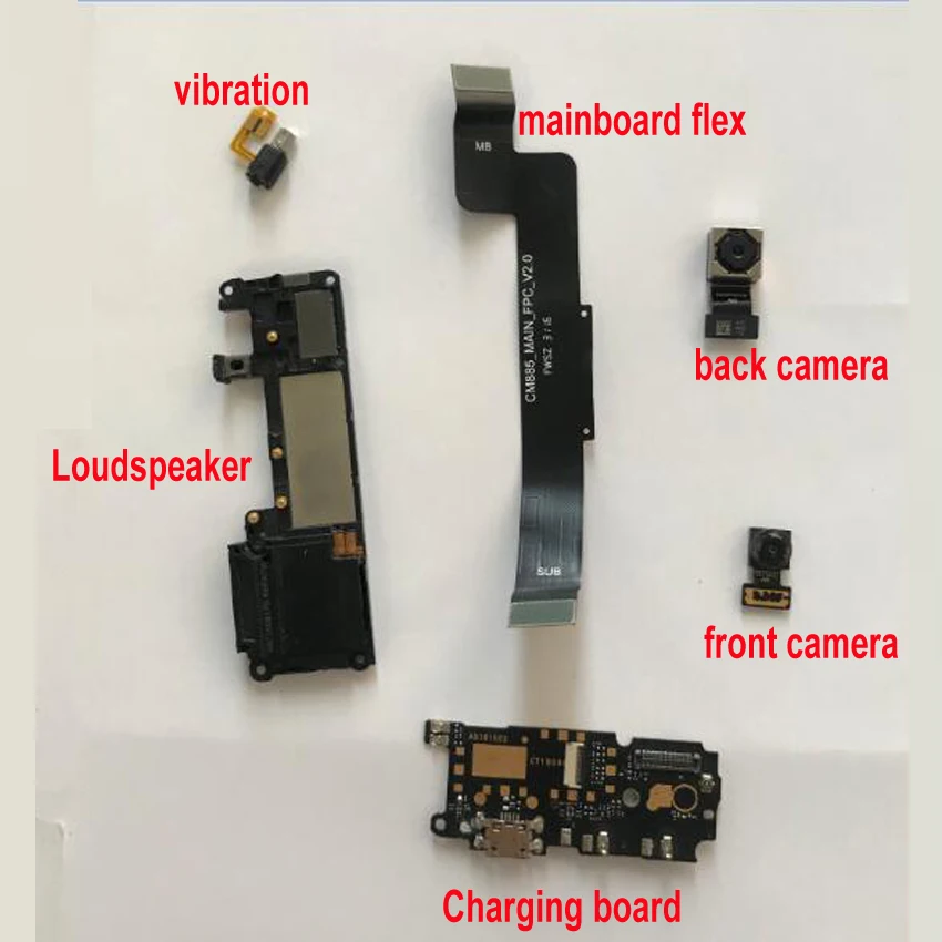 Оригинальный динамик задняя фронтальная камера USB зарядка материнская плата