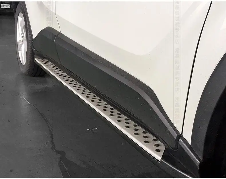 JIOYNG For TOYOTA C-HR CHR 2018 2019 Car Running Boards Auto Side Step Bar Pedals New Flagship Product | Автомобили и мотоциклы