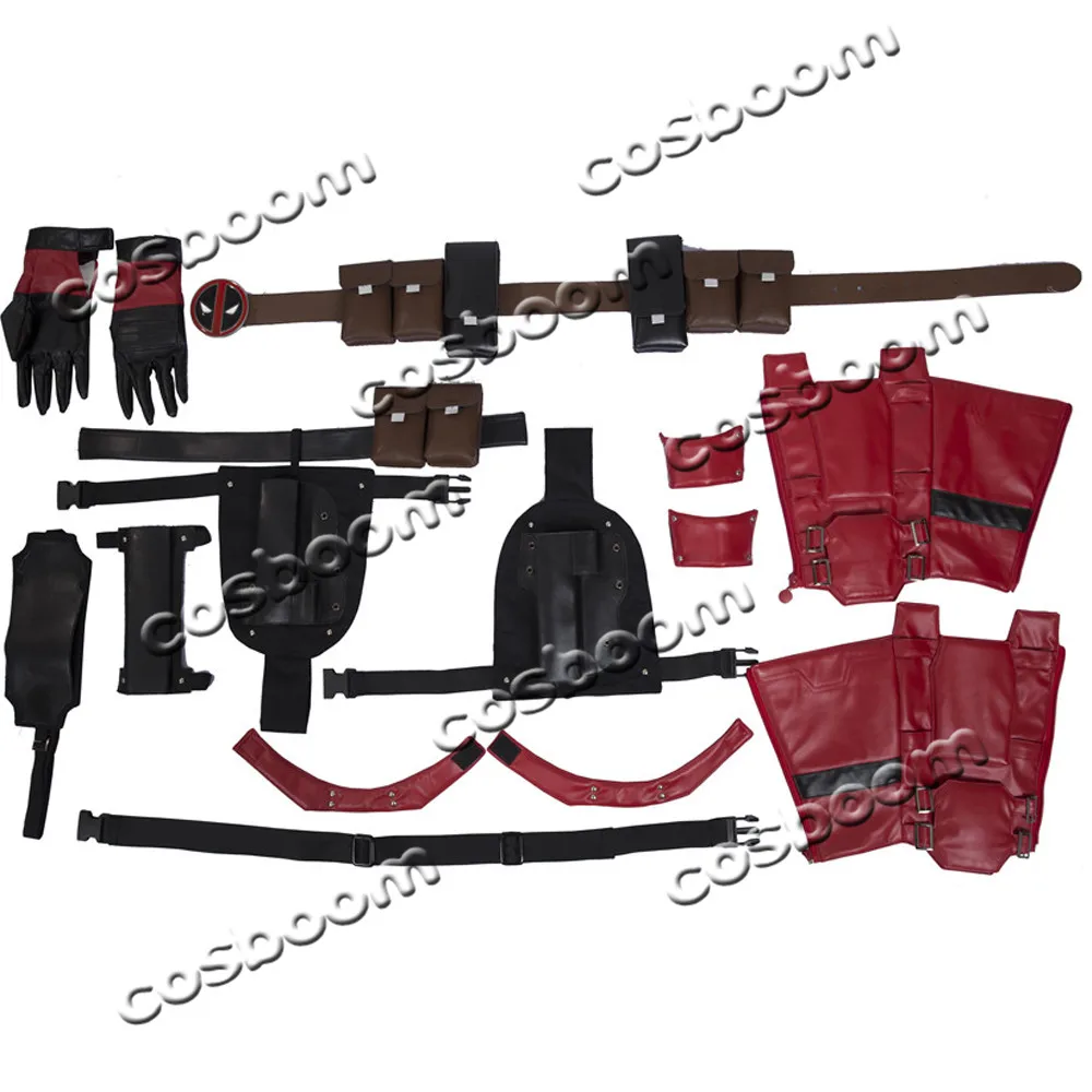 COSBOOM X Men костюм Дэдпул мужской карнавальный на Хэллоуин супергерой Уэйд Уилсон