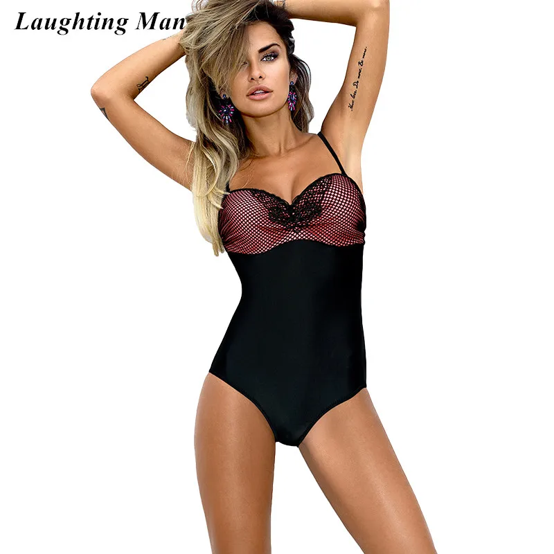 Фото Laughting человек Новинка 2019 года одна деталь кружево лоскутное купальники для Laughting человек Новинка 2019 года одна деталь кружево лоскутное купальники для
