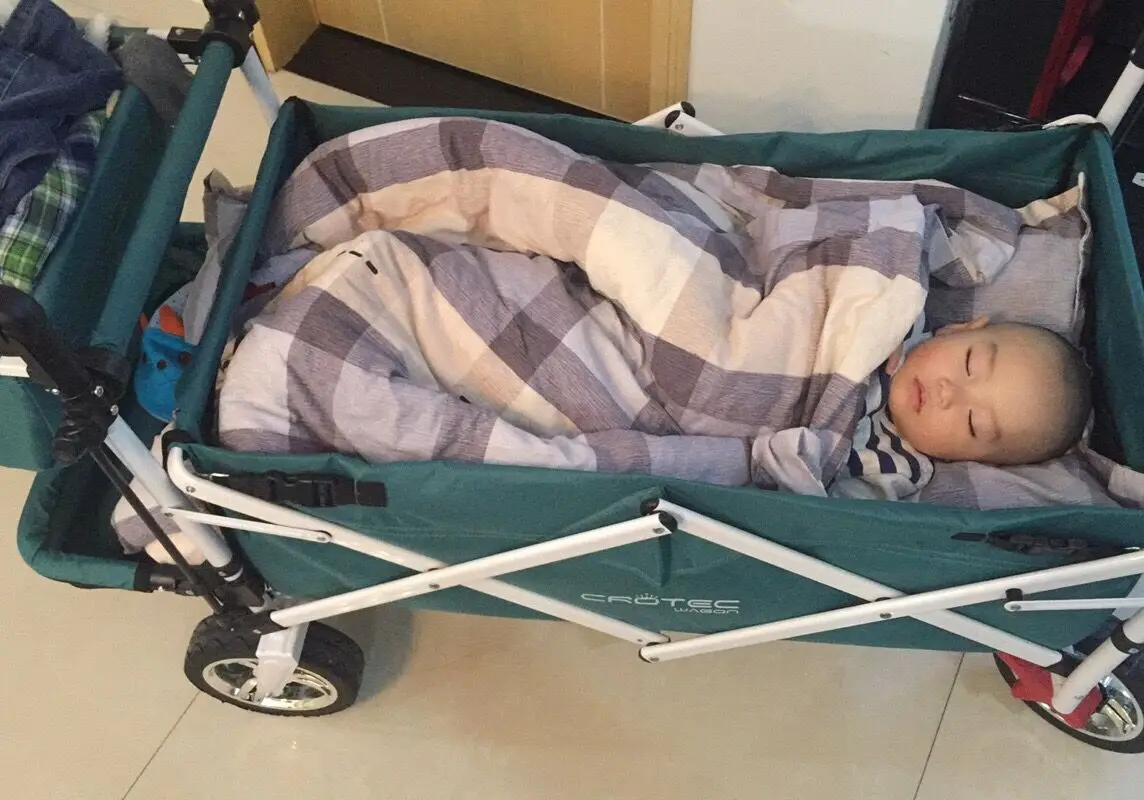 Crotec wagon CROTEC WAGON детская тележка прицепы для близнецов велосипедный прицеп легкий