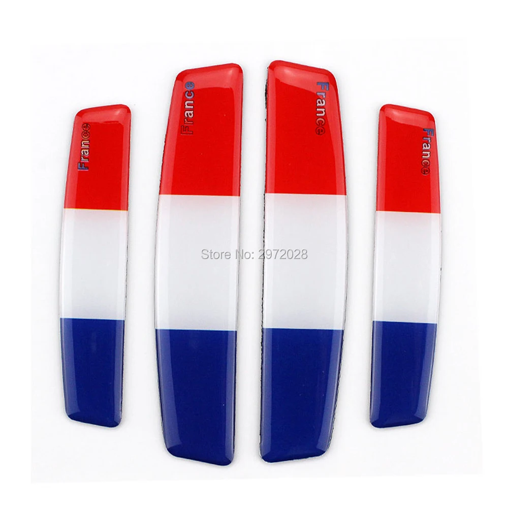 

40 x Car Styling Door Edge Guard Protector Strips Anti-collision Anti-scratch Trim Door Edge Guard Stickers For France Flag