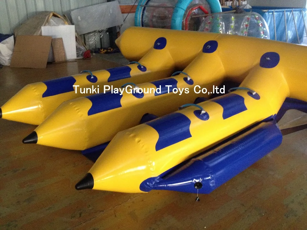 Герметичный синий и желтый 09 мм ПВХ 6 сидений надувные FlyFish|inflatable bull|inflatable