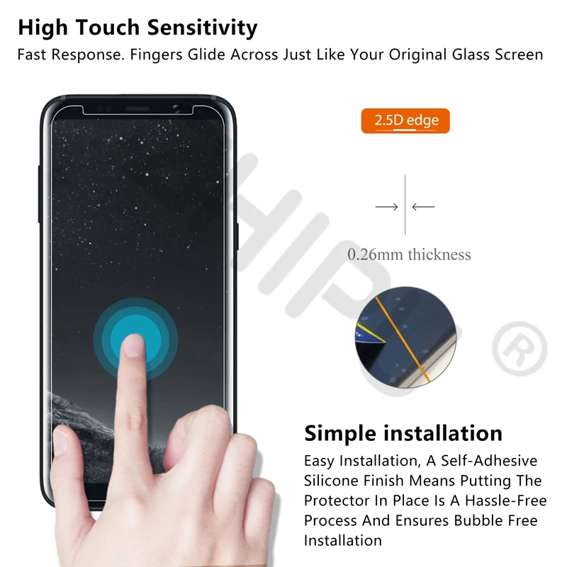 2 шт./лот закаленное Стекло для BLUBOO S8 5 7 дюймов Экран протектор Защитная пленка
