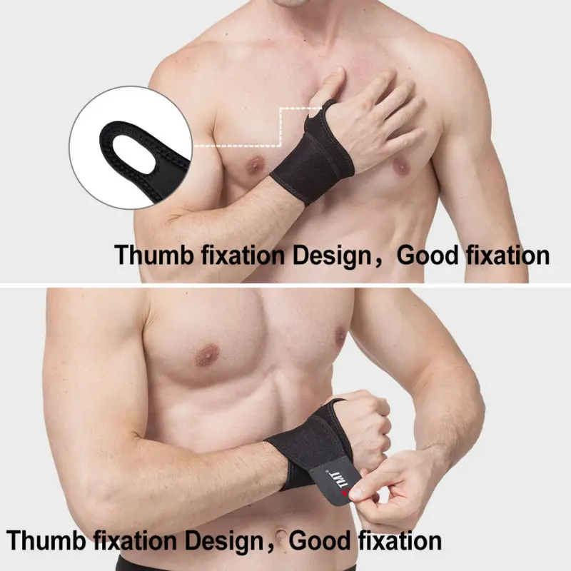 TMT Мешхед Дышащий Палец Обертывания Тяжелая Атлетика Упражнения тренажерный зал