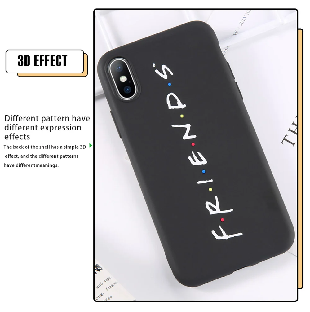 Lovebay для iPhone 6 6s 7 8 Plus X XR XS Max 11 Pro Max 5 5S SE чехол для телефона центральный Perk Friends Мягкий ТПУ чехол для iPhone XS
