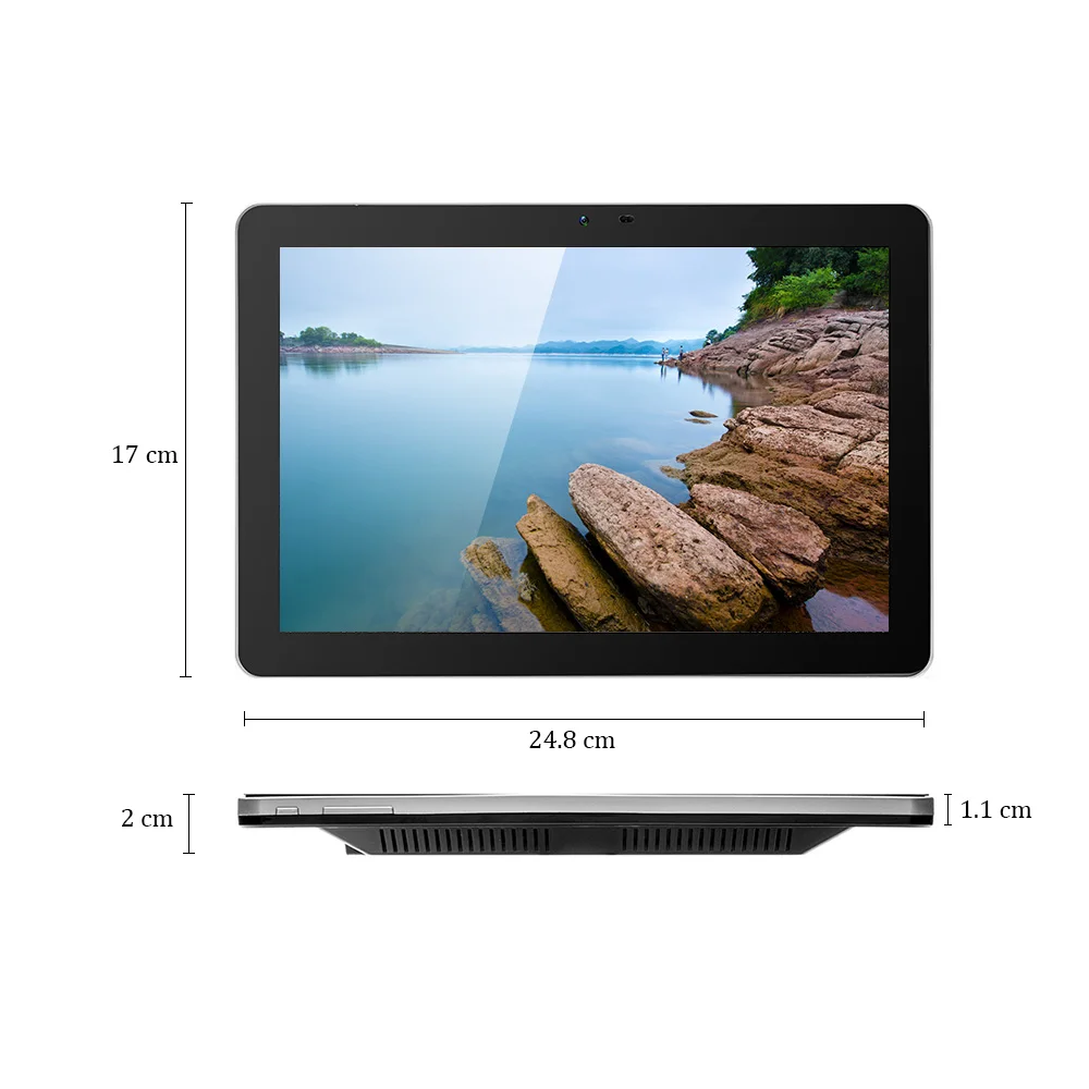 Podofo 10 1 &quot4G Android 7 0 Автомобильный подголовник монитор двойная камера Аудио Видео