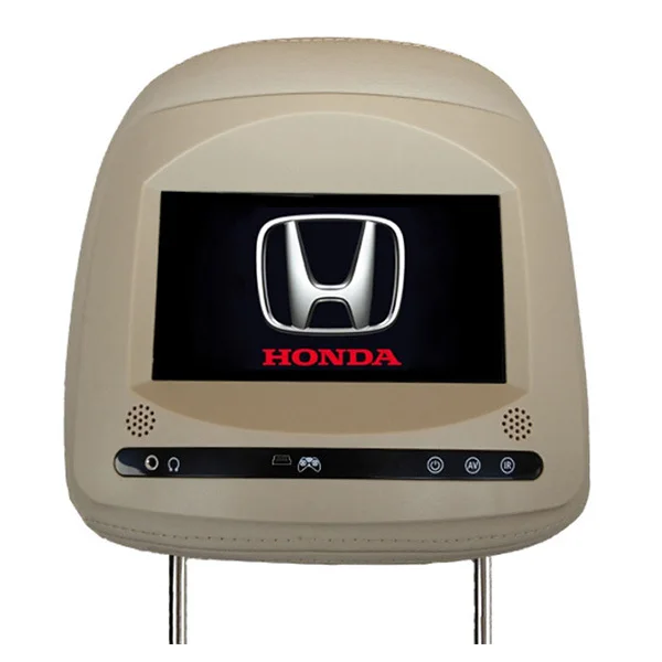 7&quot car headrest monitor for honda accord crv civic with HD digital screen 800x480 16:9 7inch | Автомобили и мотоциклы