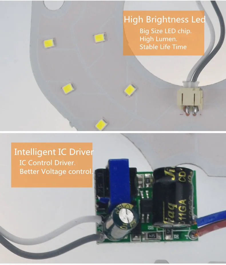 Светодиодный светильник доска 220v светодиодный ламповый щит s потолок 5730SMD 12 Вт 18 24