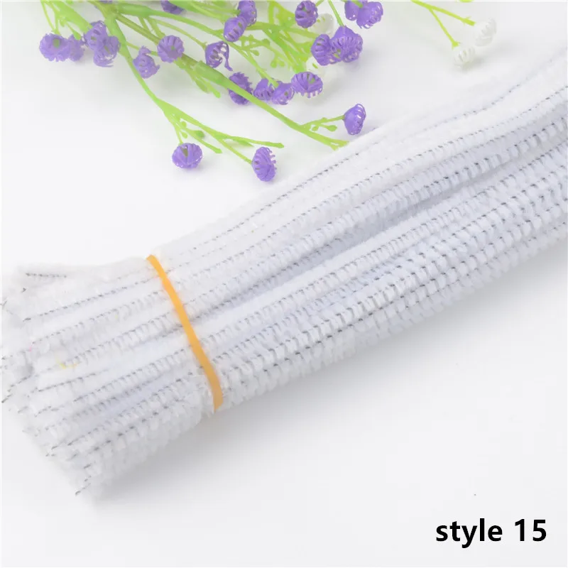 style 15 100 шт./лот принадлежности для рукоделия 30 см Материалы для рукоделия для детей плюшевая обучающая игрушка ручной работы для рукоделия - Цвет: style 15