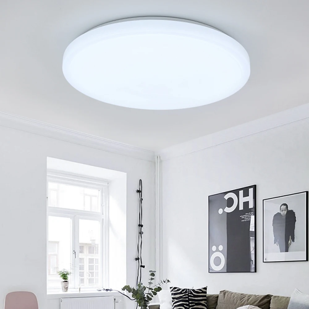 

2000 Lumen LED Ceiling Lights 18W 24W 85-265V Surface Mount Modern LED Ceiling Lamp Bedroom Living Room Lighting