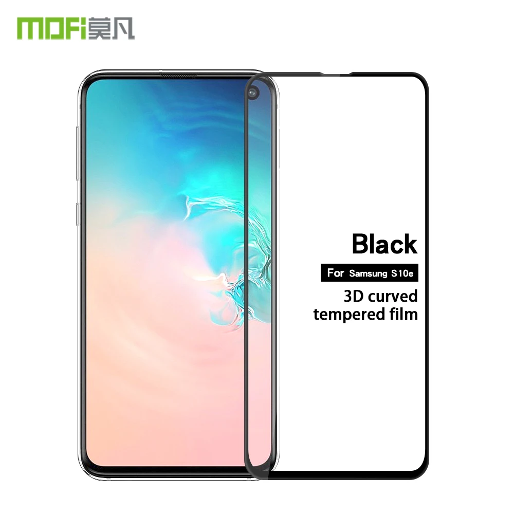 for Samsung Galaxy S10e glass tempered 3D full cover screen protector S10 Lite MOFi Glass film | Мобильные телефоны и