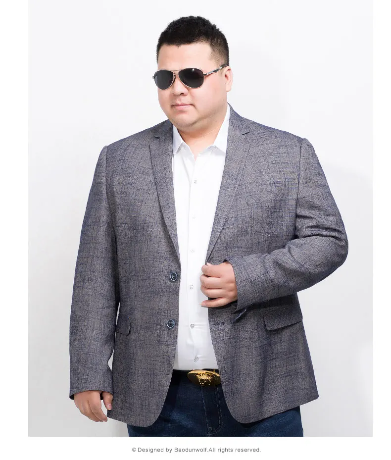 10XL 8XL 6XL 5XL 4X брендовый Небесно-Голубой блейзер мужской костюм Veste Homme Новое поступление мужской свободный пиджак Стильный мужской костюм