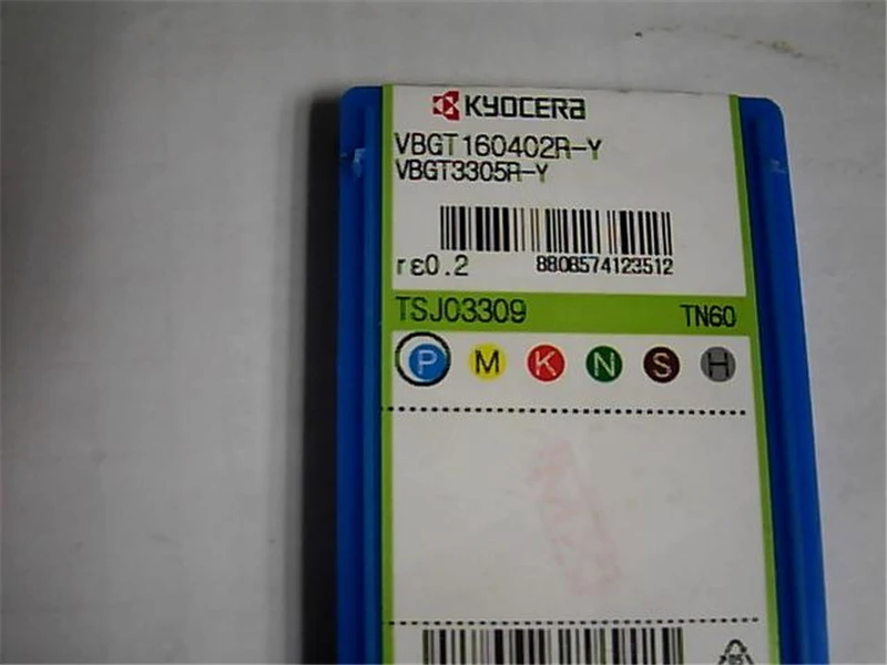 

YZ66 10pcs VBGT160404R-Y VBGT3305R-Y TN60 Cermet Inserts New