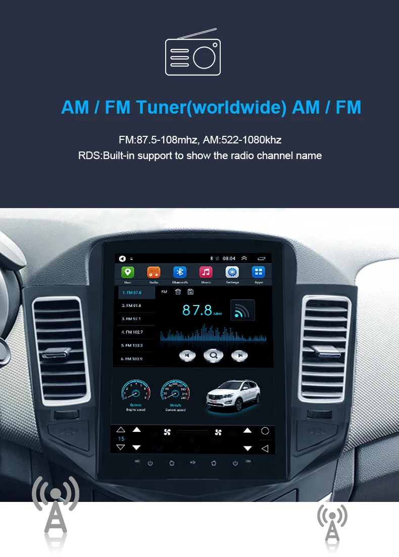 Android8.1 Тесла стиль автомобиля gps навигация для Ford Focus 2012- gps навигация вертикальный экран