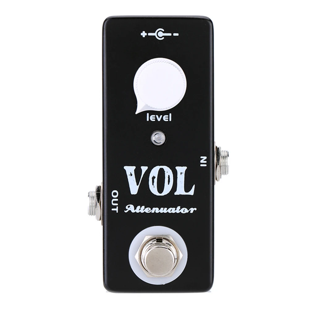 

Mosky VOL ATTENUATOR Guitar Effect Pedal Mini VOL ATTENUATOR Effect Pedal Full Metal Shell Guitar Parts & Accessories
