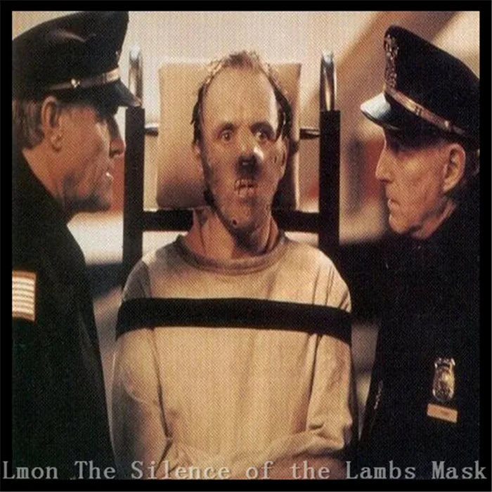 Молчание ягнят маска Ганнибала вечернее платье Мужская Маскарадная Низкая