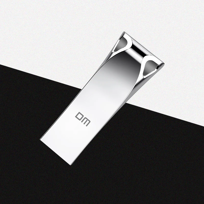 DM USB флэш-накопитель металлический 64 ГБ 32 16 8 PD130 Брелок водонепроницаемый