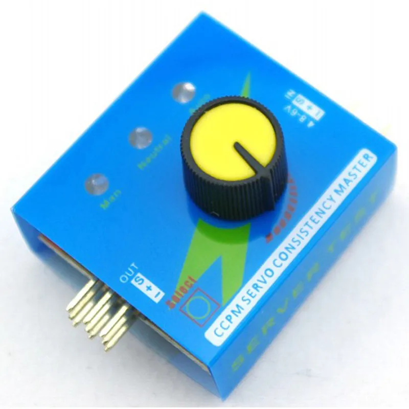 Прибор для проверки консистенции сервопривода CCPM Master вертолета RC|servo tester|rc servo