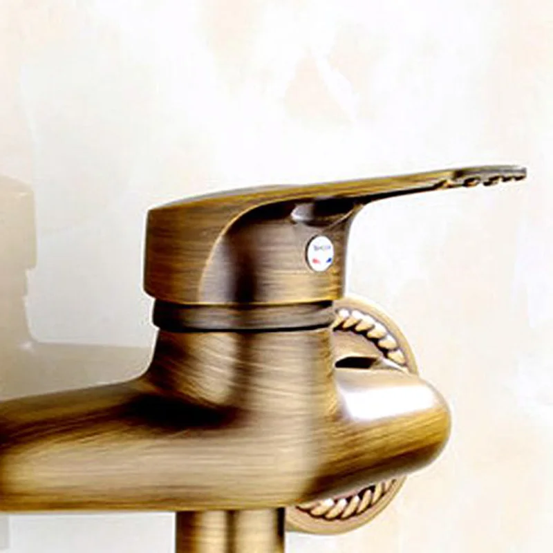 Uythner Классический настенные прочная состаренная латунная латунь Ванная комната