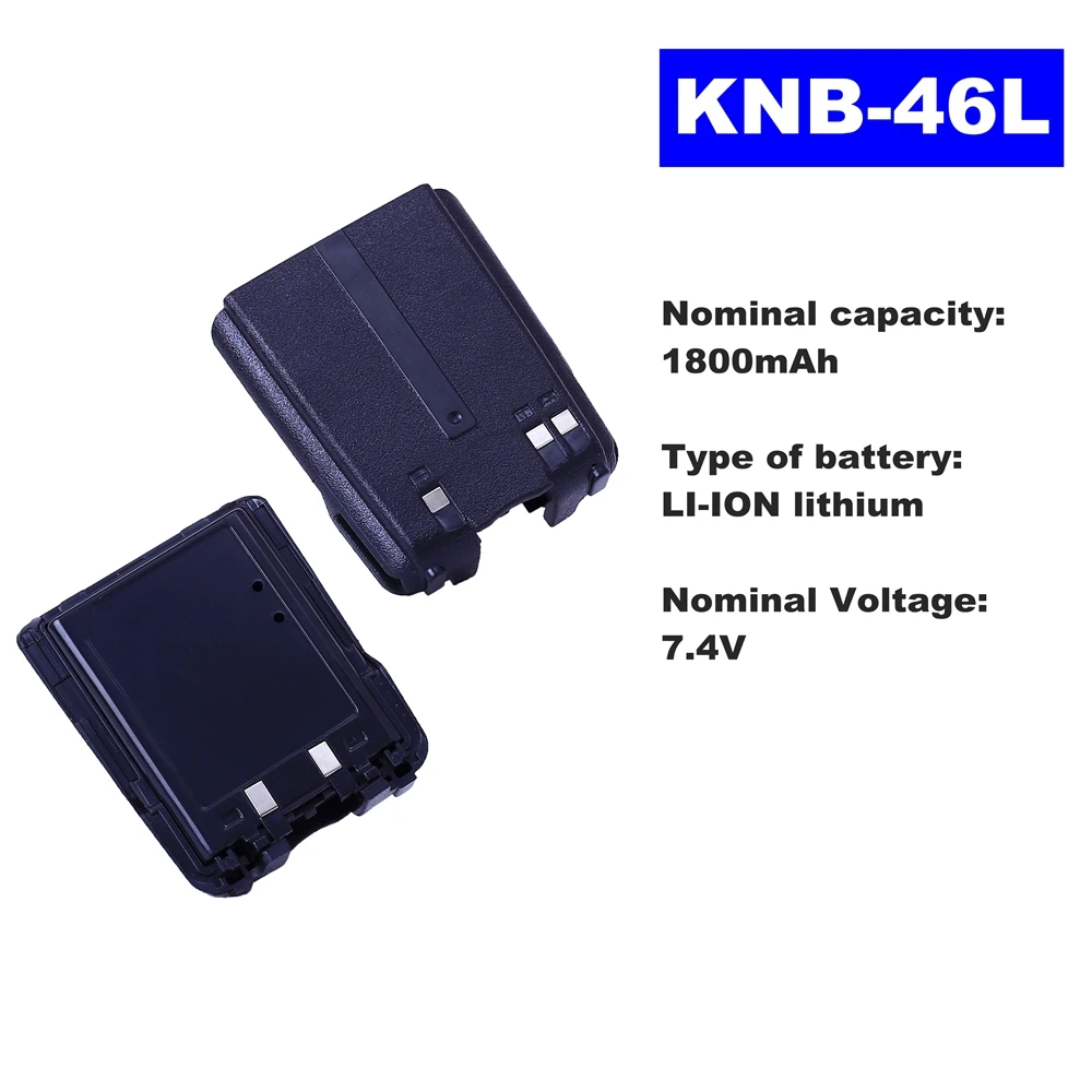 7 4 V 1800mAh литий ионная Радио батарея KNB 46L для Kenwood Walkie Talkie TK 3230 двухстороннее